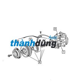 PULY LỐC LẠNH PEUGEOT 4008 | 1606467480 - Ảnh 3
