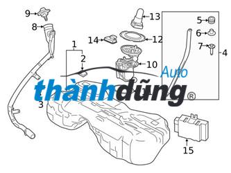 BÌNH XĂNG CHEVROLET AVEO 2008 | 95955933 - Ảnh 3