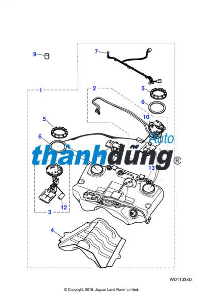 BÌNH XĂNG CHEVROLET AVEO 2008 | 95955933 - Ảnh 4