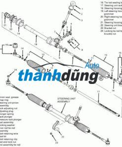 THƯỚC LÁI XE MAZDA 2 2013 | DF9532110B - Ảnh 3