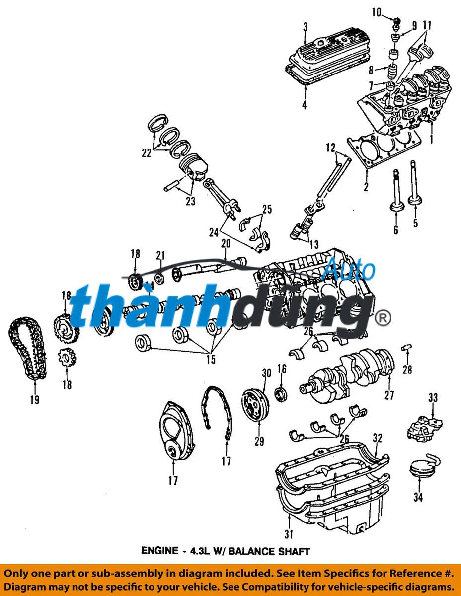 BẠC TRỤC CÂN BẰNG TOYOTA CAMRY 2AZ 2012 | 119112801103 - Ảnh 3