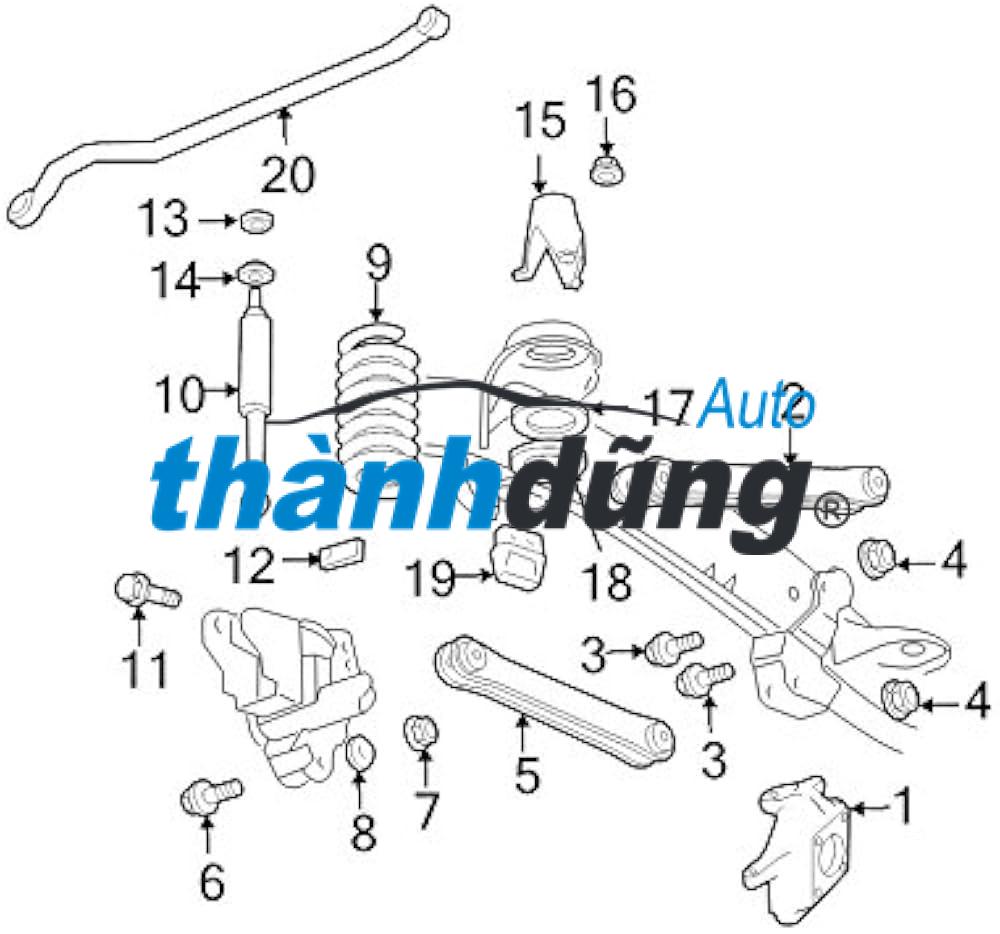 CÀNG I XE SRM T20A 930KG | CYTC160925 - Ảnh 4