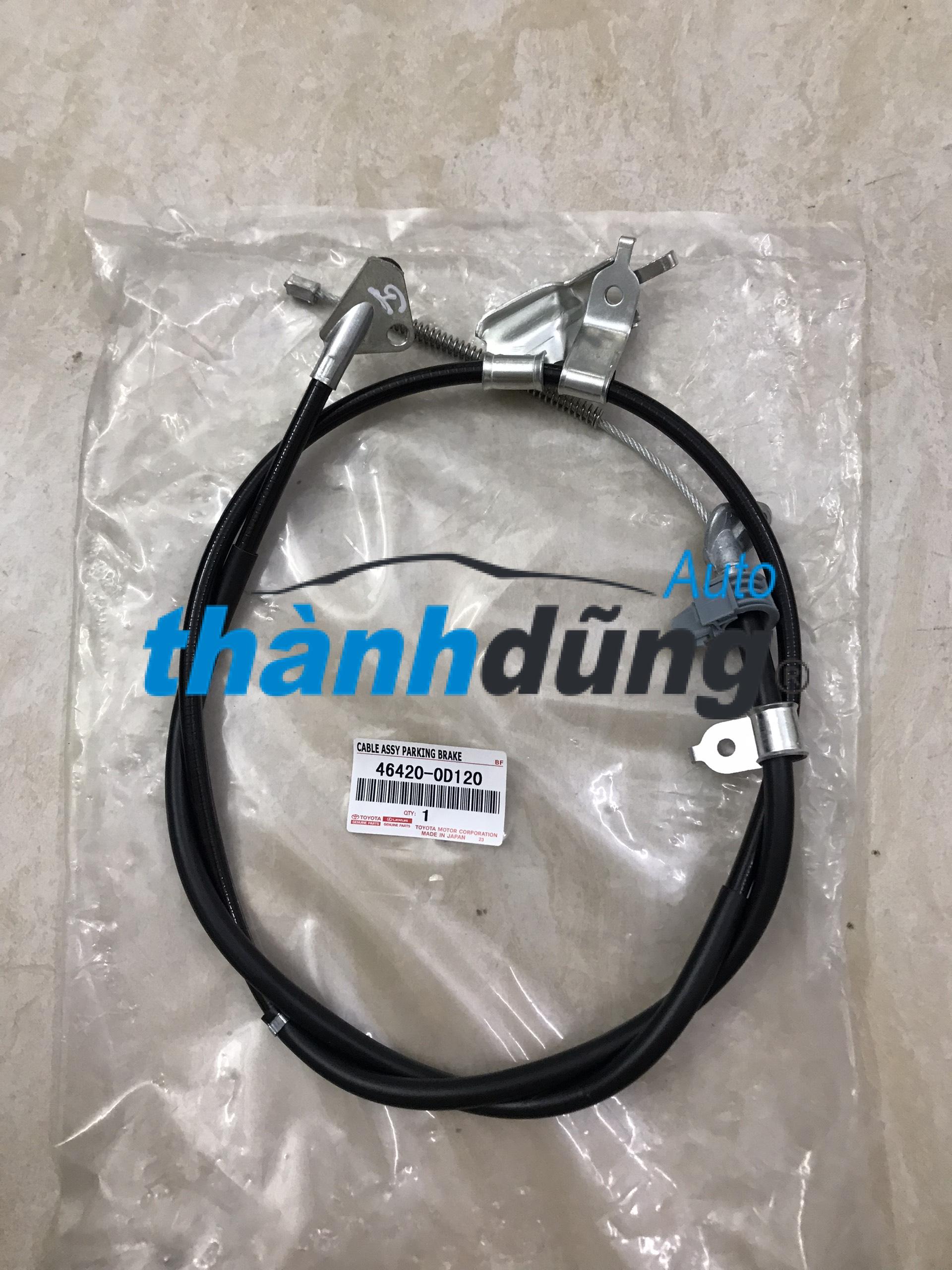 dây thắng tay xe toyota vios 2012 | 464200d120