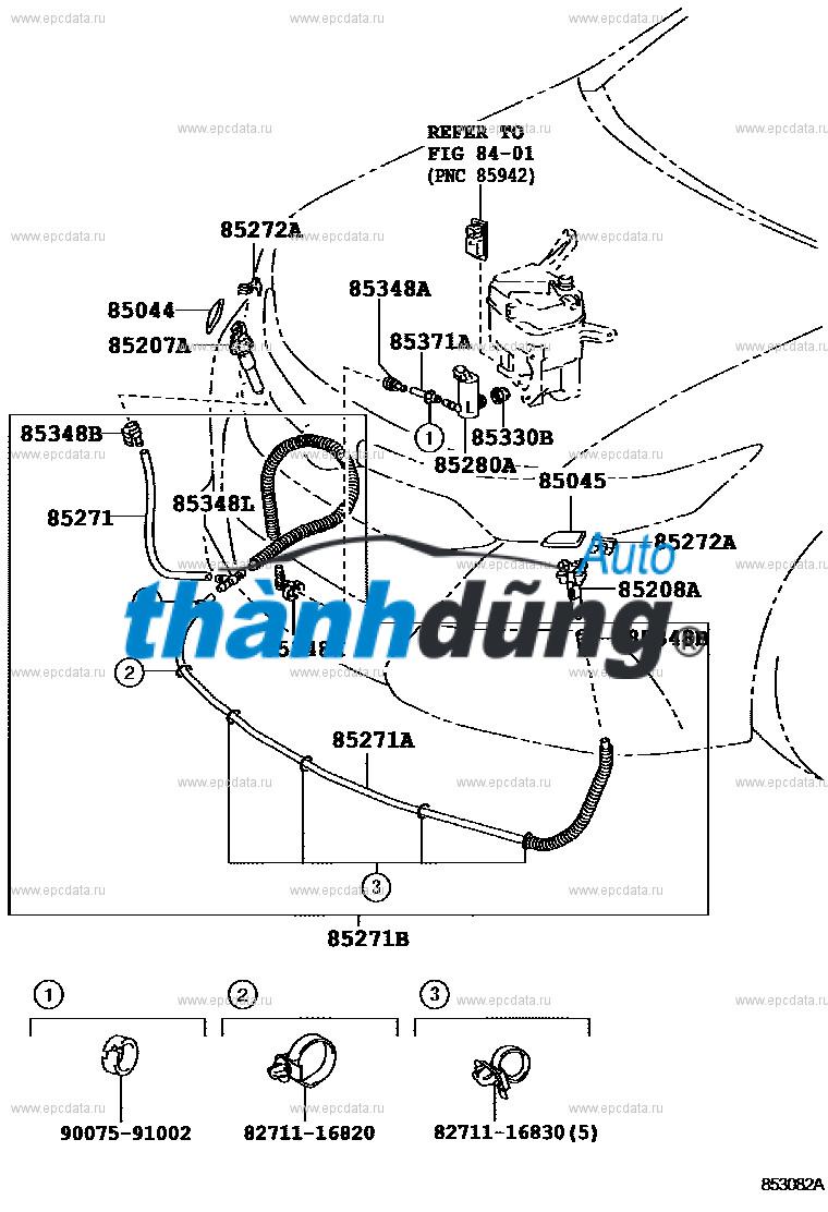 VÒI PHUN NƯỚC RỬA ĐÈN PHA PHẢI HYUNDAI TUCSON | 98672D3000 - Ảnh 4