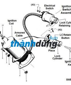 CÔNG TẮC ĐÁNH LỬA HYUNDAI ACCENT 2011-2019 | 931101R000 - Ảnh 3
