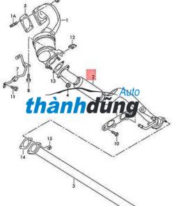 ỐNG XẢ DONGBEN DBT30 THÙNG LỬNG | OX545523 - Ảnh 3