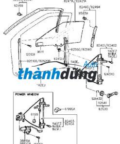 MÔ TƠ LÊN KÍNH HYUNDAI I30 ACTIVE 2011 | 824602L000 - Ảnh 4
