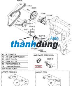 BẠC ĐẠN TỲ TỔNG RENAULT KOLEOS | 11925EA00A - Ảnh 3