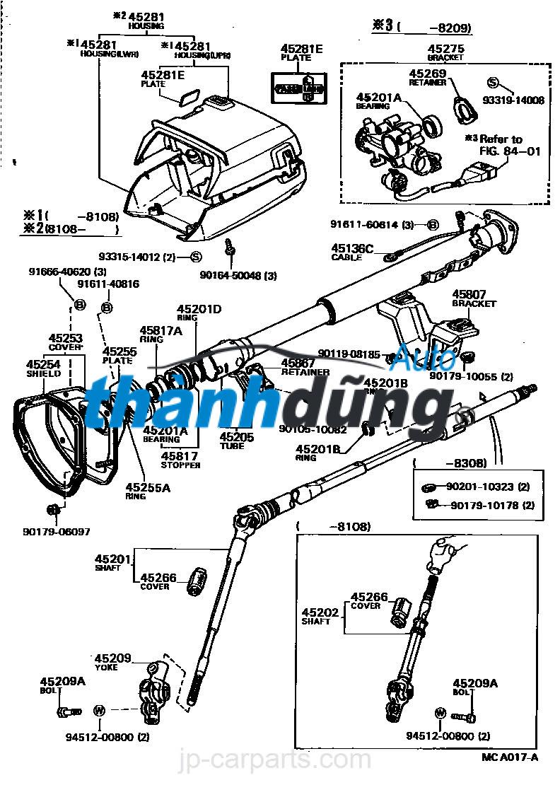 KHỚP CÁC ĐĂNG LÁI DAEWOO 5 TẠ | 48220M84320 - Ảnh 3
