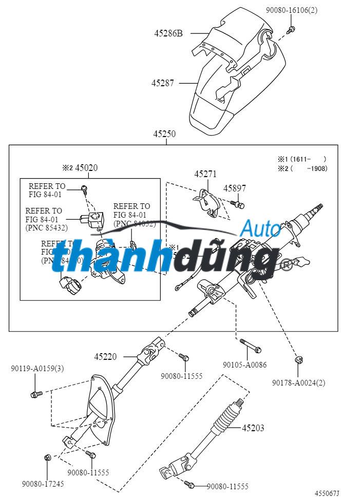KHỚP CÁC ĐĂNG LÁI DAEWOO 5 TẠ | 48220M84320 - Ảnh 4