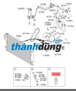 CẢM BIẾN ÁP SUẤT GA HYUNDAI STAREX 2010-2021 | 92CP812 - Ảnh 4