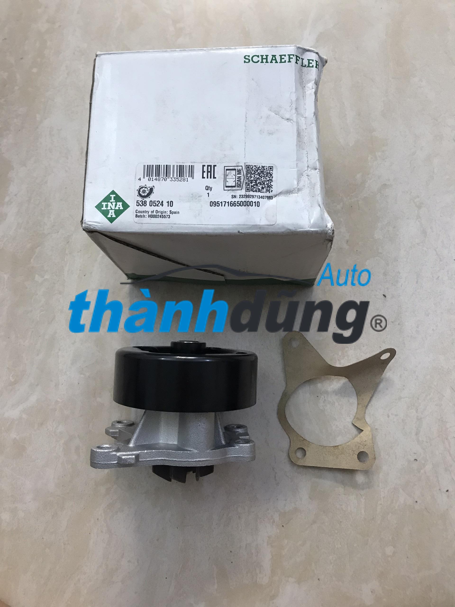 bơm nước động cơ nissan qashqai 2012 | 538052410