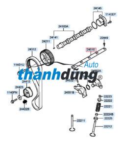 TRỤC CÒ MỔ KIA PICANTO 2012 |  2451002500 - Ảnh 3