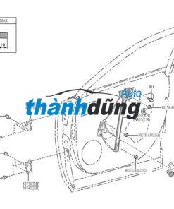 BẢN LỀ CÁNH CỬA XE VEAM STAR | 610601001 - Ảnh 4