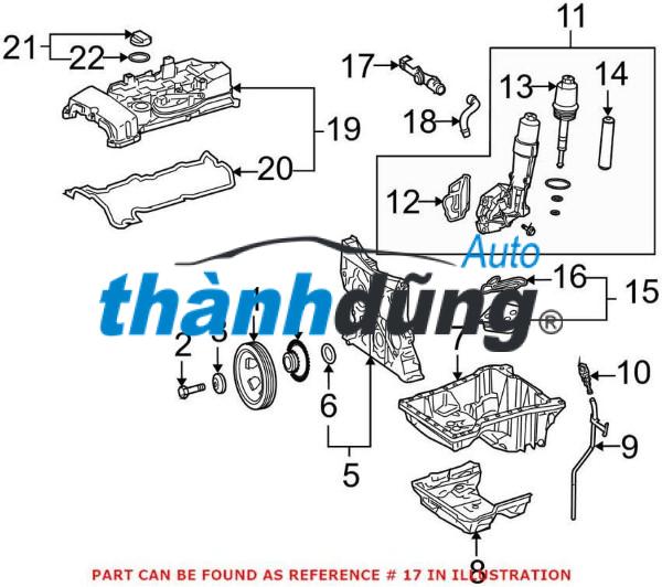 ỐNG NƯỚC RA KÉT GIẢI NHIỆT NHỚT NISSAN NAVARA 2010 | 213085X00A - Ảnh 3