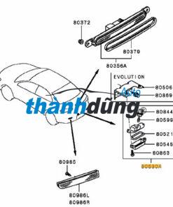 ĐÈN SOI BIỂN SỐ TOYOTA FORTUNER GUN165 | 812700K100 - Ảnh 3