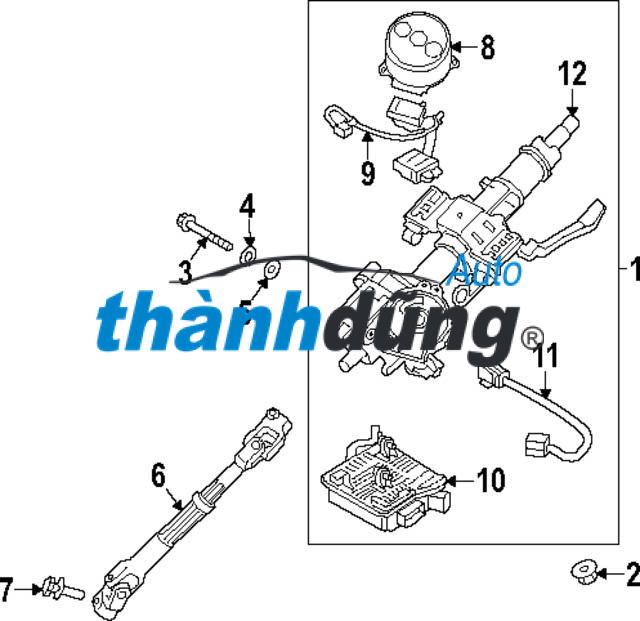 CỌC LÁI ĐIỆN CHEVROLET SPARK 1.2 2015 | 94522415 - Ảnh 4