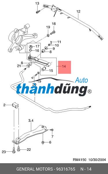 CÀNG I TRÊN TRÁI AUDI Q7 2015 | 4G0407505B - Ảnh 3