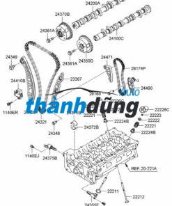 VAN BIẾN THIÊN VVTI BESTURN X40 2017 | 4A15-1006120 - Ảnh 3