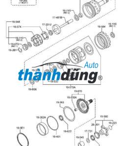 DẢI PHANH SỐ LÙI FORD RANGER 2011 | XW4P7D095AA - Ảnh 3