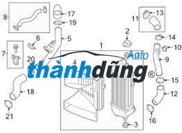 CẢM BIẾN KHÍ NẠP (MAP) KIA SPORTAGE | 3930084400 - Ảnh 3