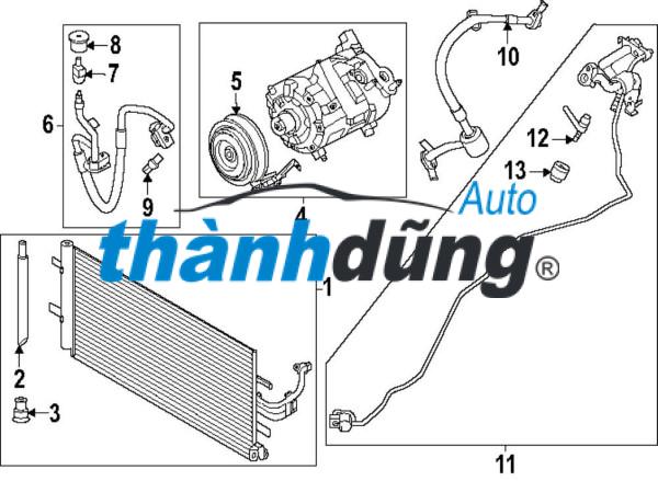 DÀN NÓNG XE HYUNDAI SONATA 2010 | 976063L180 - Ảnh 3
