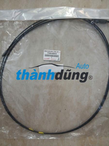 DÂY GIẬT NẮP BÌNH XĂNG XE TOYOTA VIOS 2015 | 770350D310