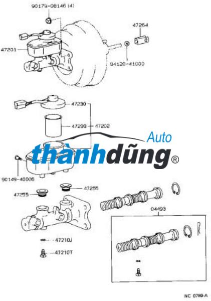 HEO THẮNG CÁI TOYOTA ALTIS 2008 | 4720102720 - Ảnh 3