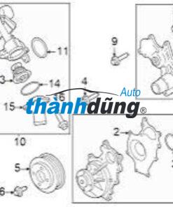 PULY BƠM NƯỚC HONDA CITY 1.5 DOHC | 19224RB0000 - Ảnh 4